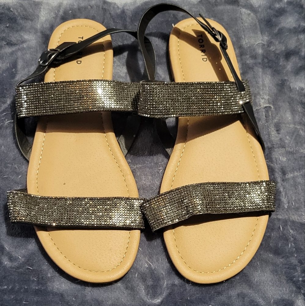 Torrid sandals 11ww